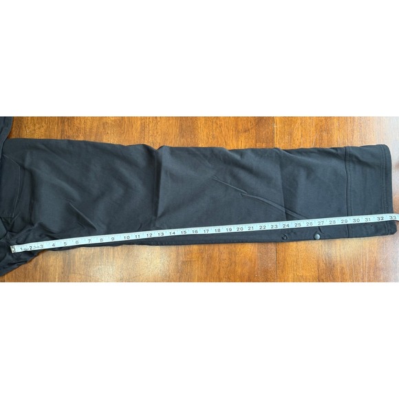 Prana Stretch Zion Hiking Pants Mens 30x34 Black Nylon Cargo Outdoor - Picture 13 of 13